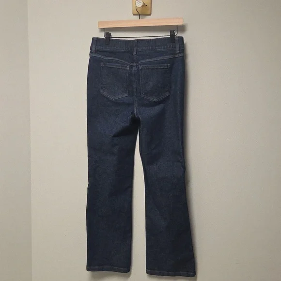 SPANXshape EveryWear Kick Flare Jeans, Women's Large Tall, "Raw Indigo" - Picture 5 of 8